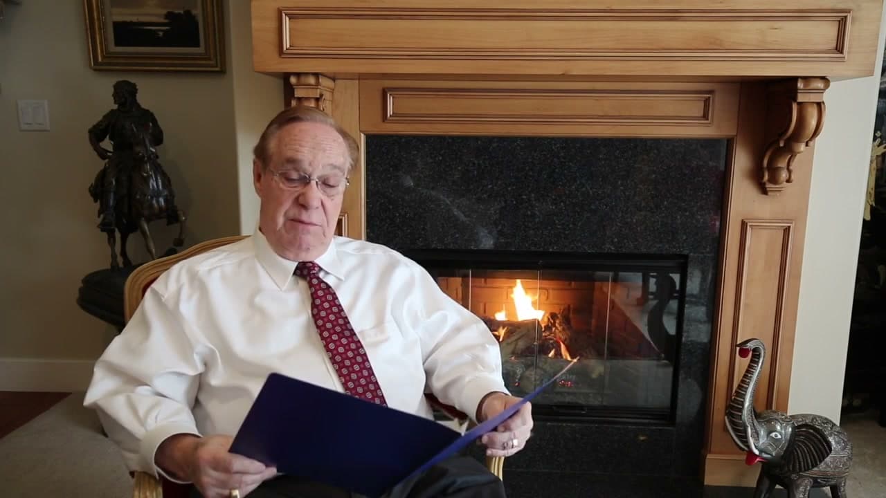 Jerry reading from notes while describing his premature birth